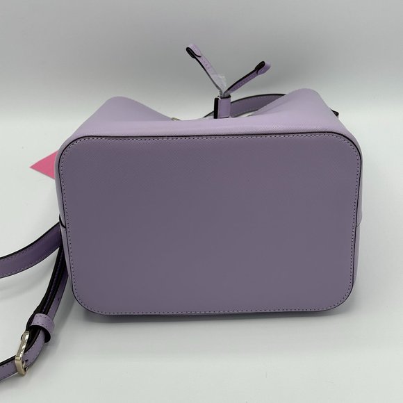 **SOLD** Sadie Bucket Bag - Lavender Frost - Picture 5 of 9